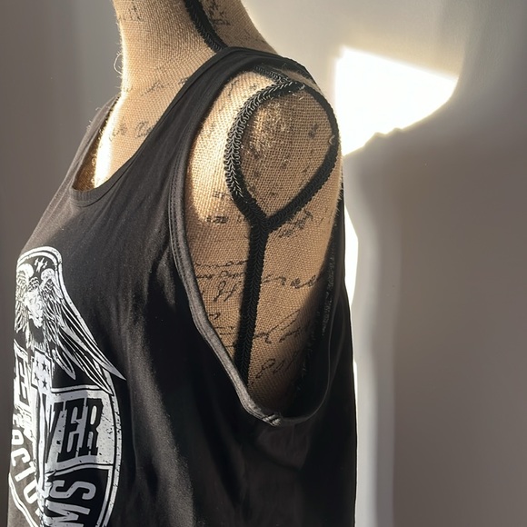 harley davidson printed tank top - Picture 3 of 6